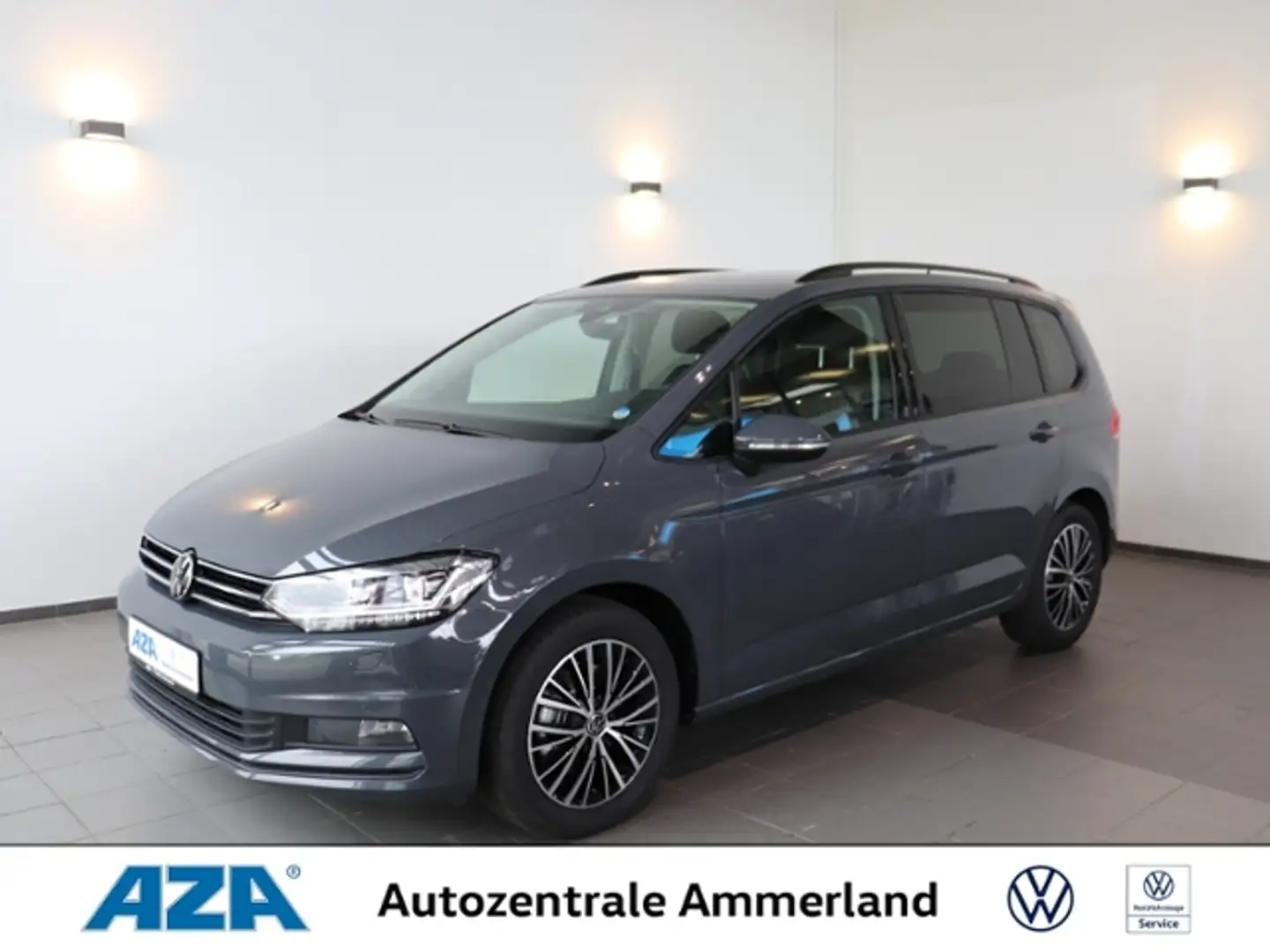 Volkswagen Touran Comfortline 1.5 TSI*DSG*7-Sitzer*Navi*Kamera*AppC Grijs - 1