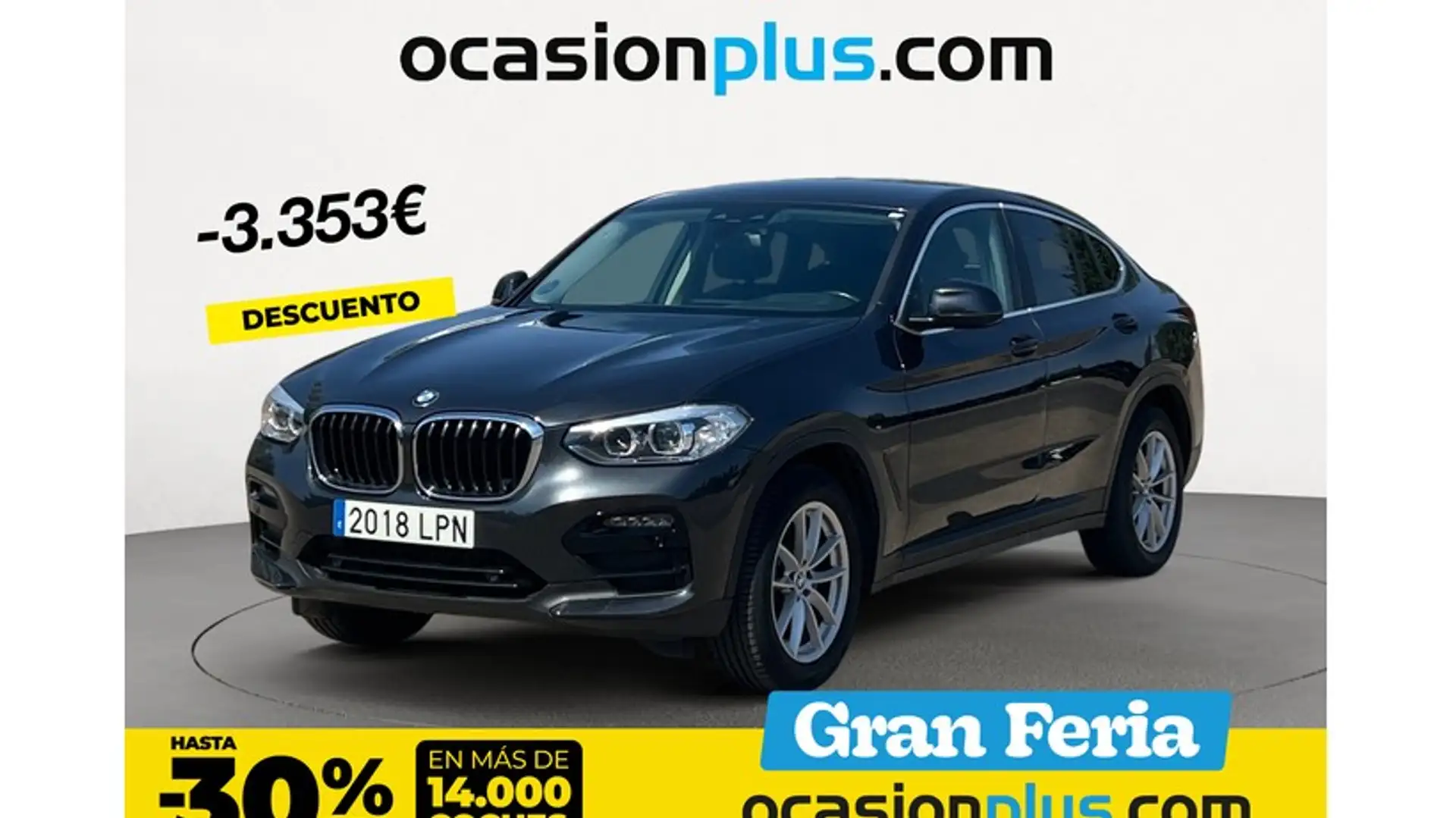 BMW X4 xDrive 20dA Gris - 1