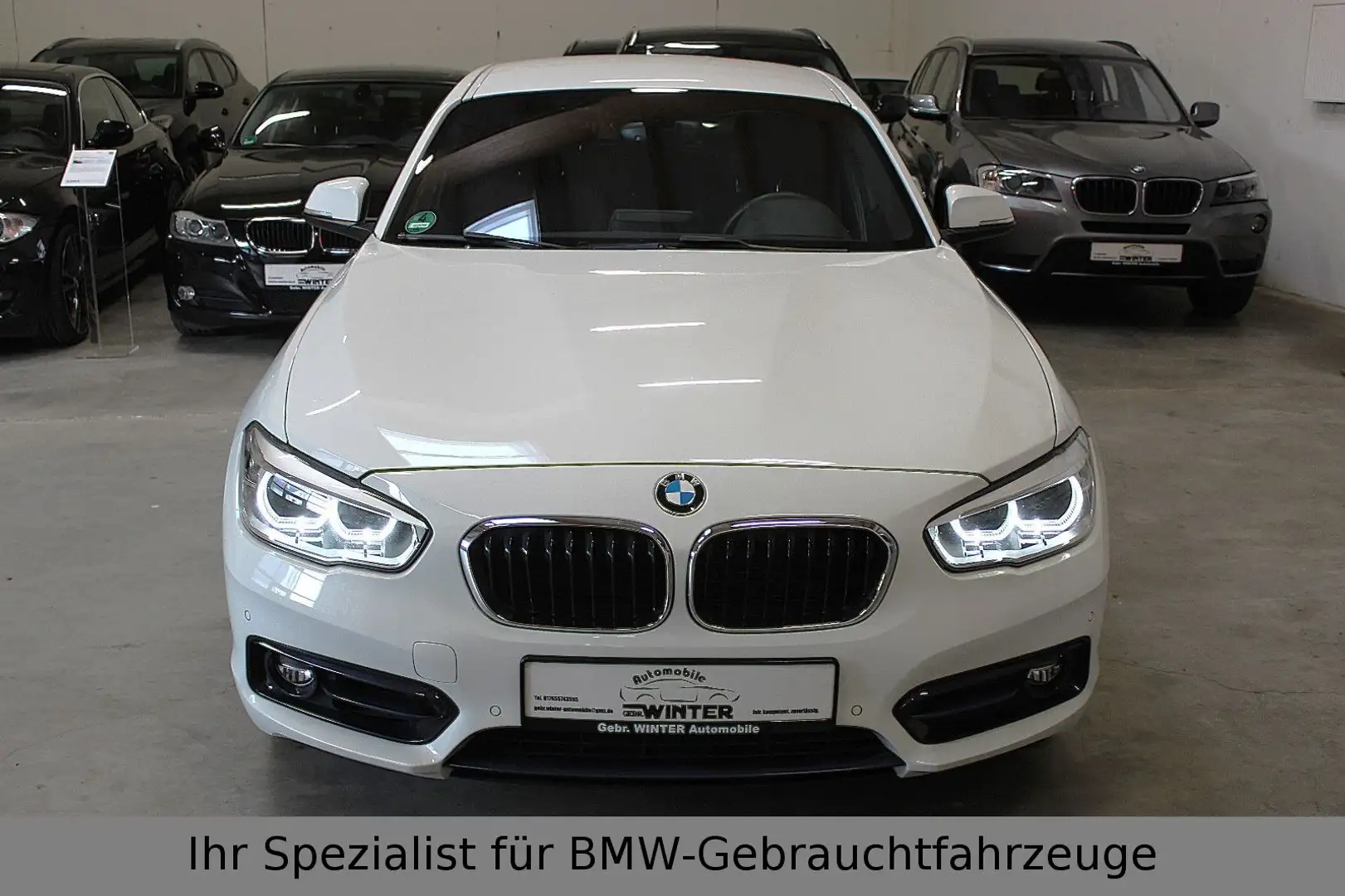 BMW 118 i Sport Line*Facelift*Navi*Automatik Blanco - 2