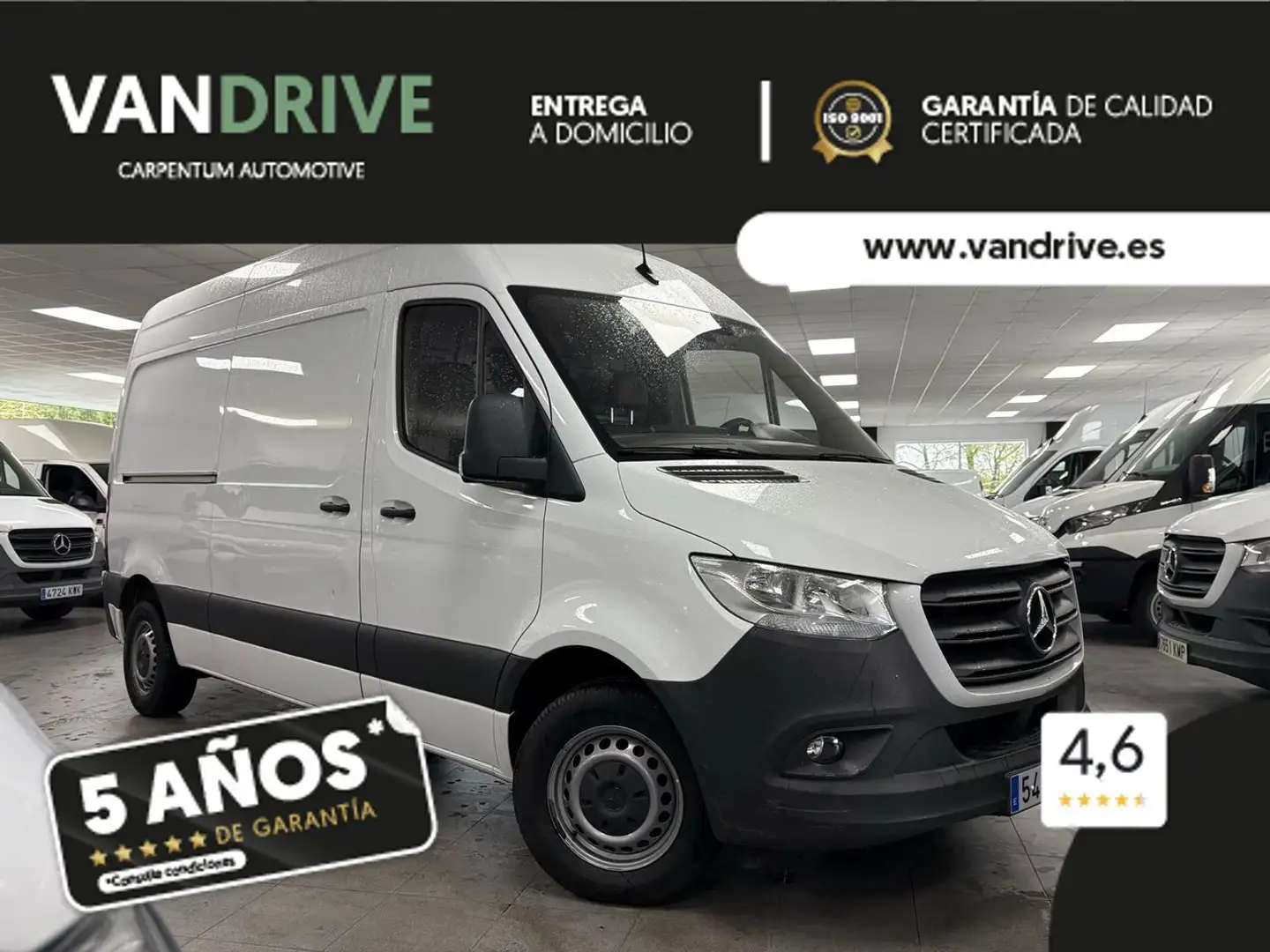 Mercedes-Benz Sprinter Furgón 311CDI Compacto Blanc - 1