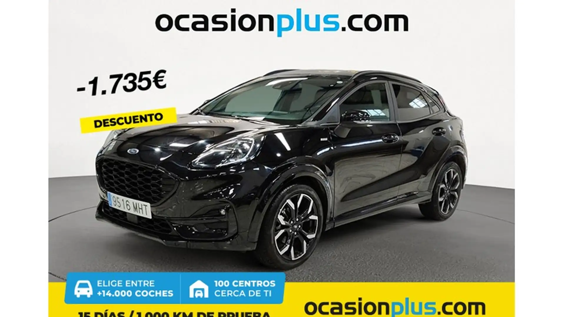 Ford Puma 1.0 EcoBoost MHEV ST-Line X 155 Negro - 1