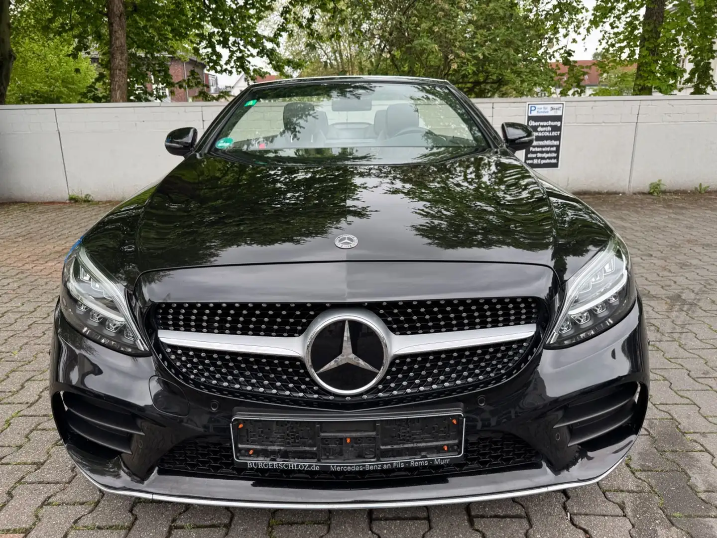 Mercedes-Benz C 300 Cabrio 4M 9G AMG Line Night AIRCAP DTR 19" Siyah - 2
