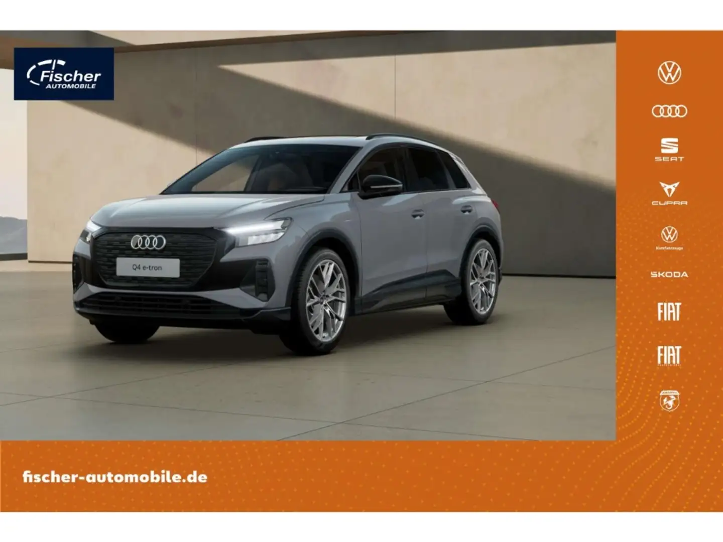 Audi Q4 e-tron 45 quattro advanced Gris - 1