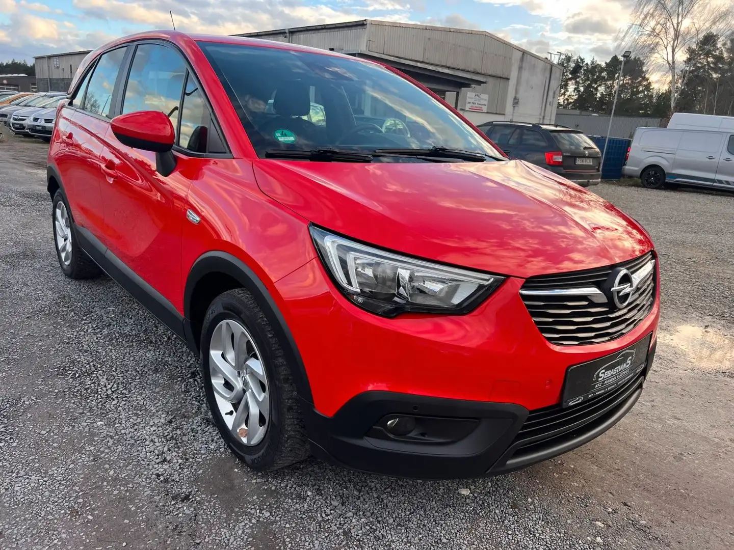 Opel Crossland X 1.2 Edition Tempomat Klima Tüv neu Rouge - 1