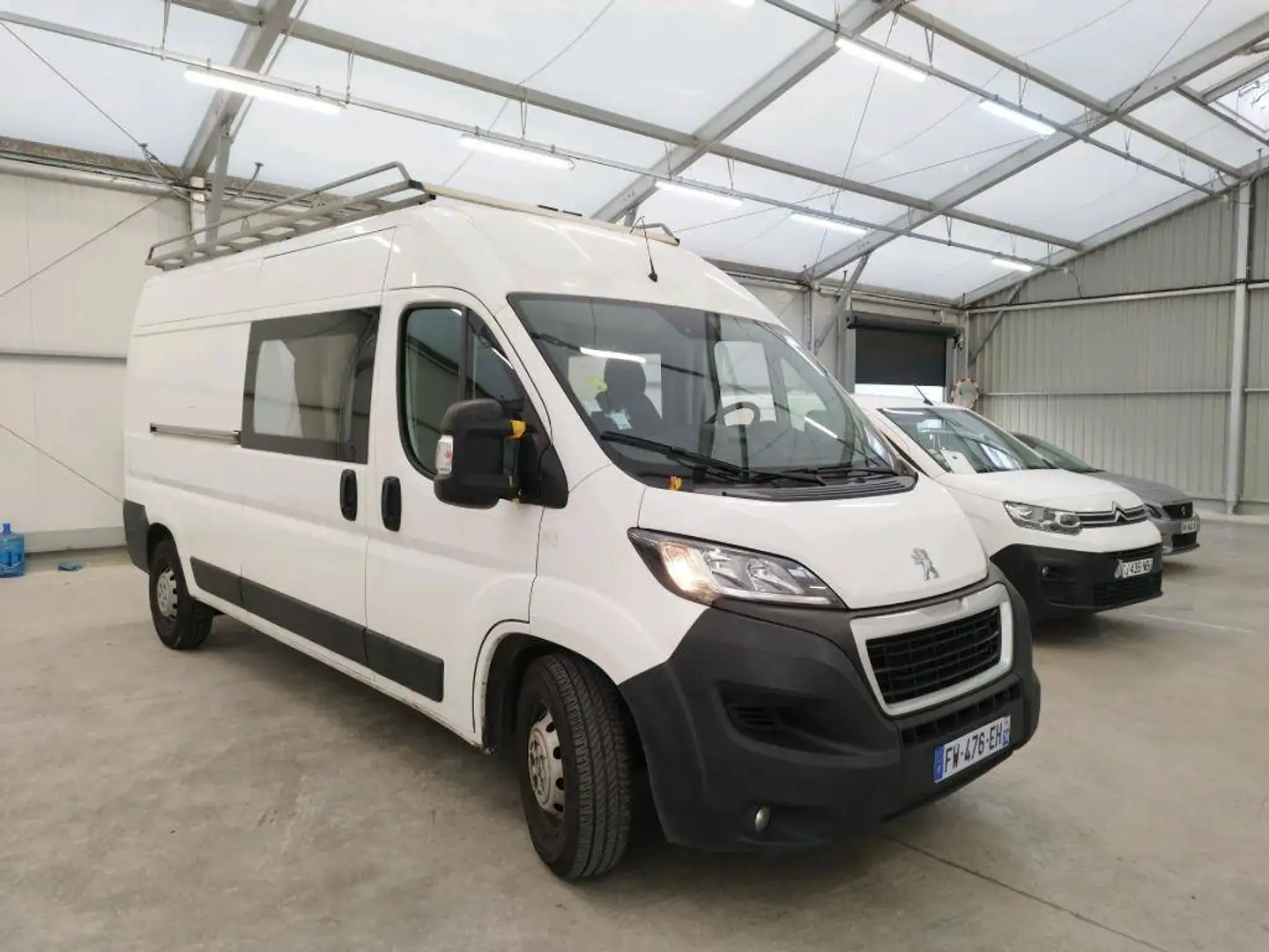Peugeot Boxer L3 7places 165CV banquette repliable Blanc - 1