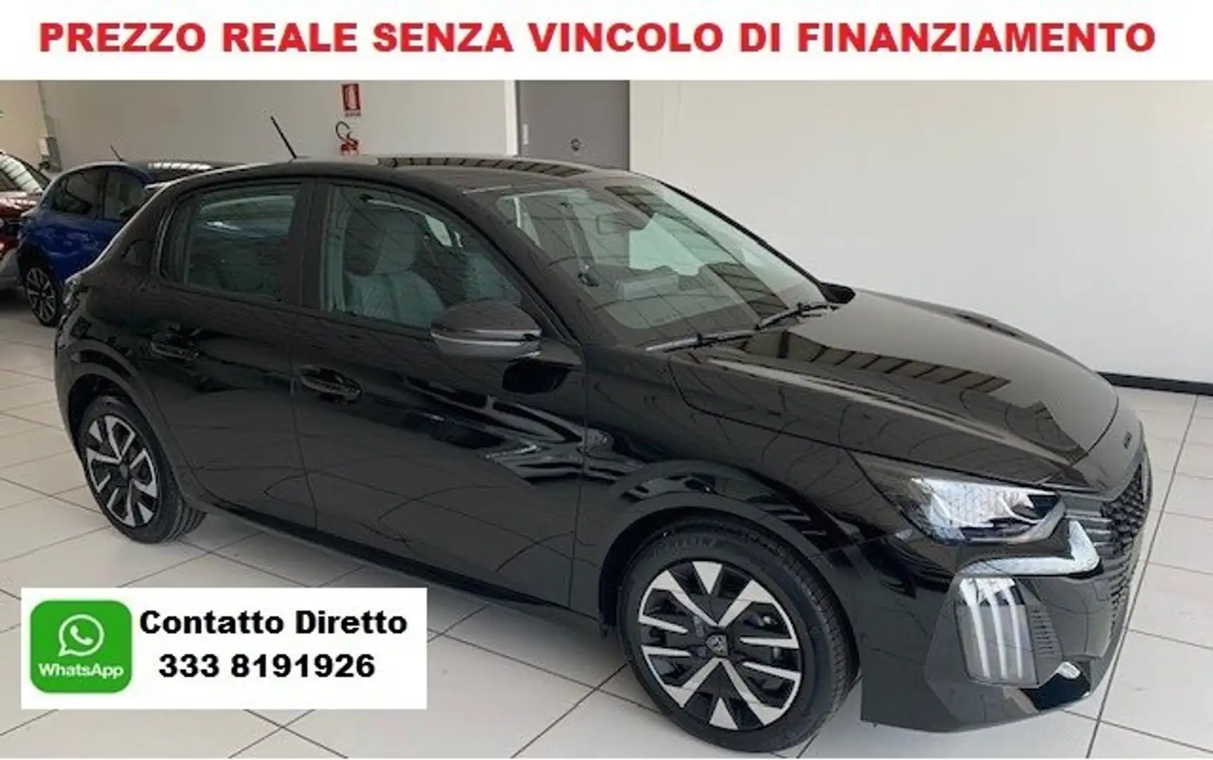 Peugeot 208 1.2 PureTech 75cv STYLE S&S "KM 0" Zwart - 1