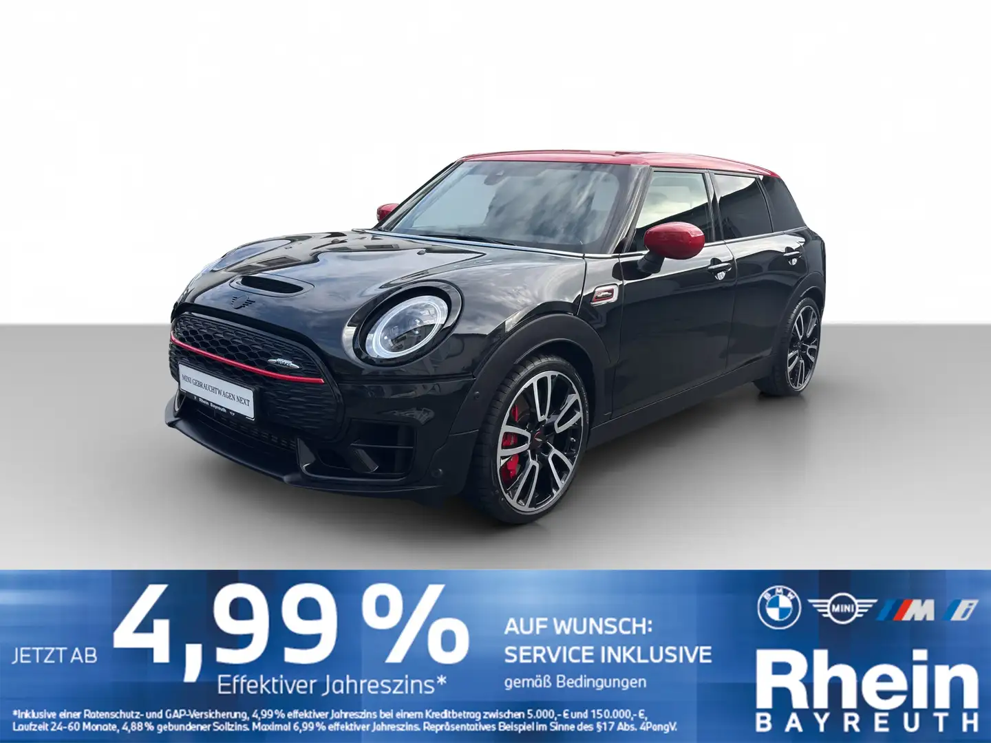 MINI John Cooper Works Clubman ALL4 Navi AdapLED ACC Navi AdapLED ACC Noir - 1