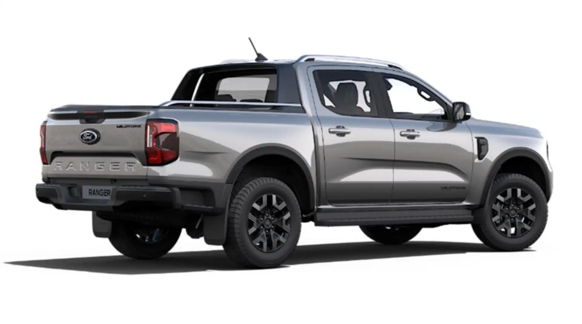 Ford Ranger PHEV Wildtrak inkl. Wartung/Verschleiß 👍 Vorlaufa Silber - 2