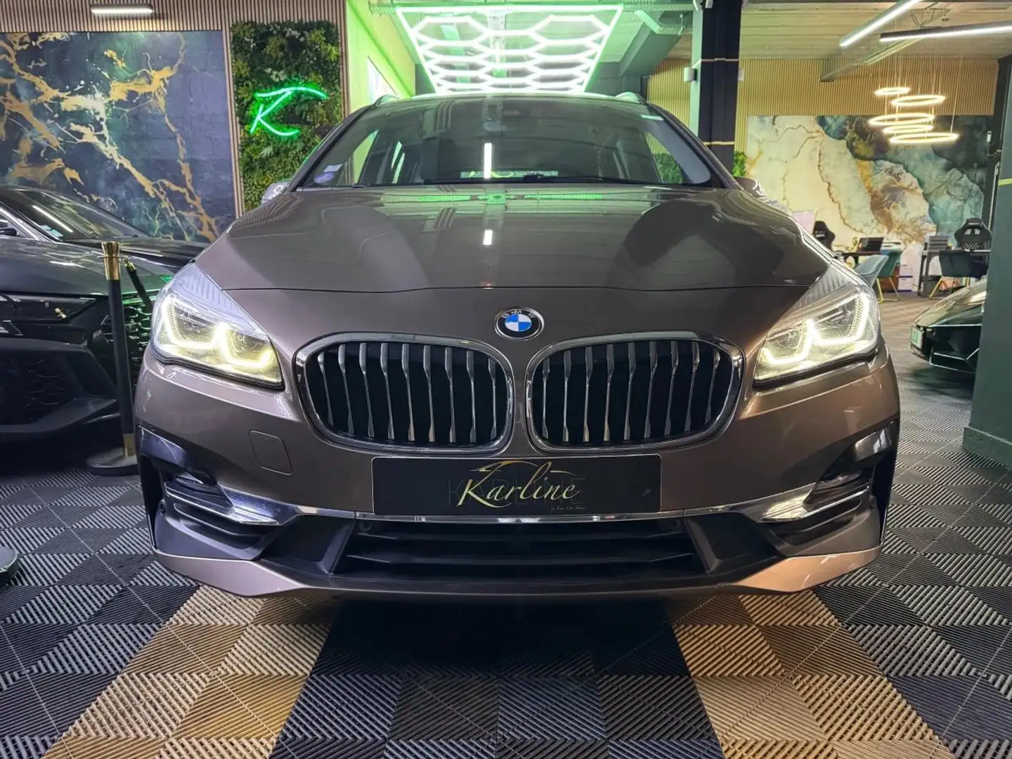 BMW 218 GRAN-TOURER 1.5 218 I 140 cv LUXURY DKG7 I LINE ASSIST - SIÈGES ÉLÉCTRIQUES CHAUFFANTS Noir - 2