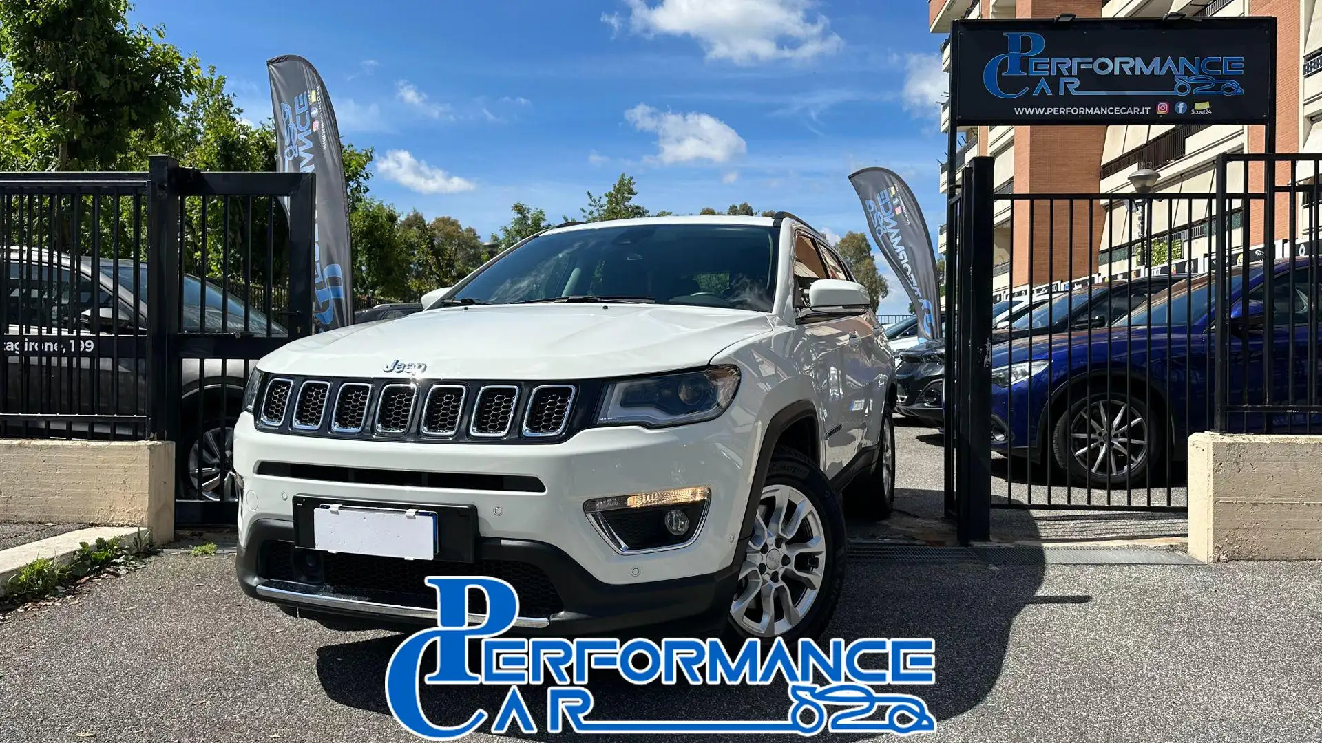 Jeep Compass 1.3 T4 190CV PHEV AT6 4xe LIMITED*24M.G.*CARPLAY* Wit - 1