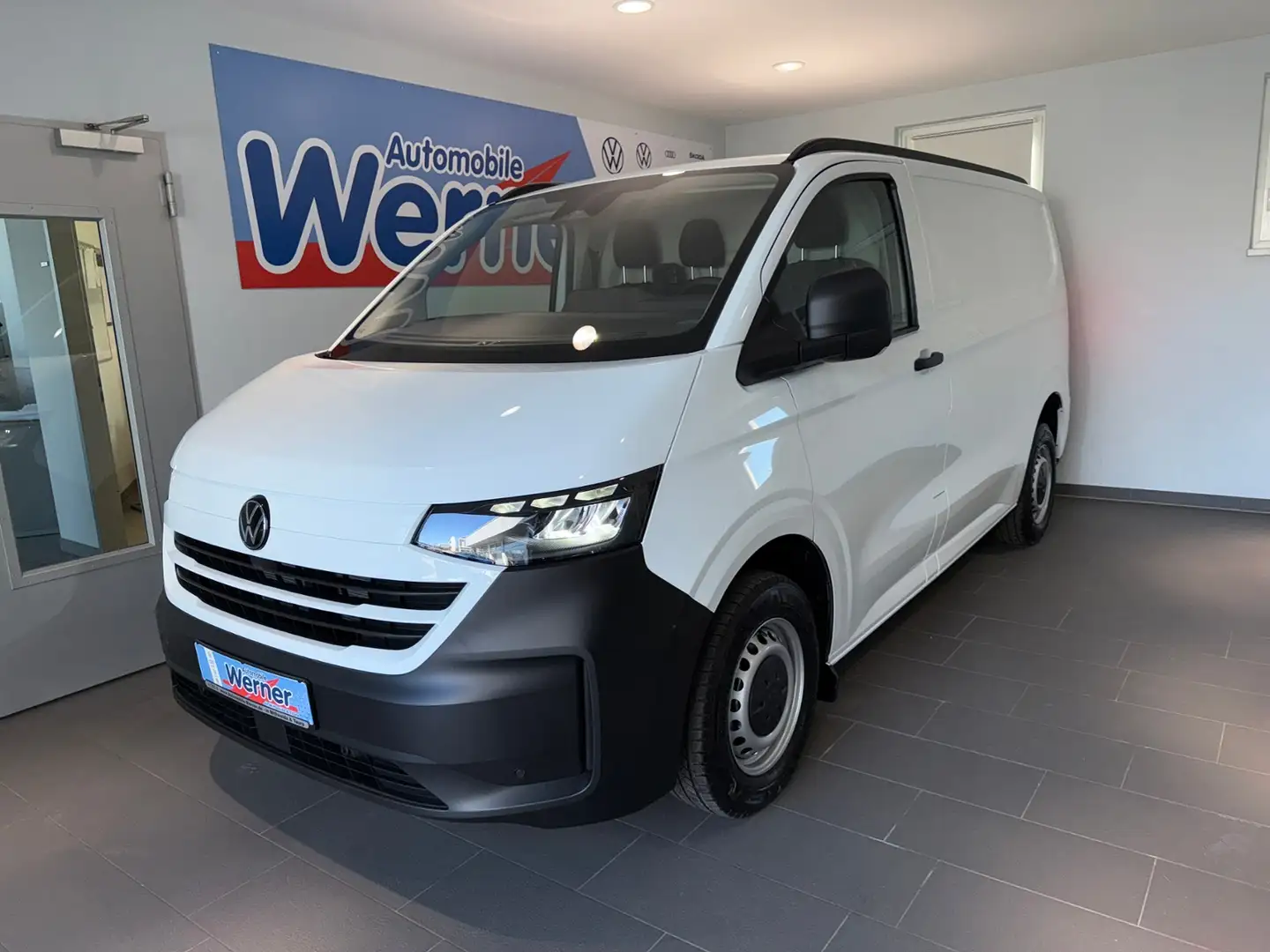 Volkswagen T7 Transporter Kasten 2.0TDI AHK Klima Sitzh RKamera Weiß - 2