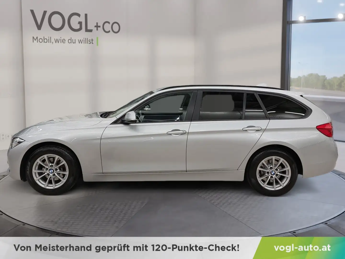 BMW 318 d Touring Aut. Silber - 2