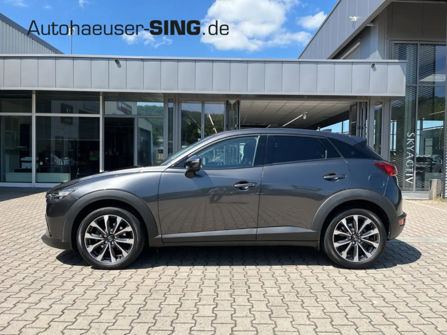 Mazda CX-3 Advantage Navi Keyless Tempo Notbremsass. Grau - 2