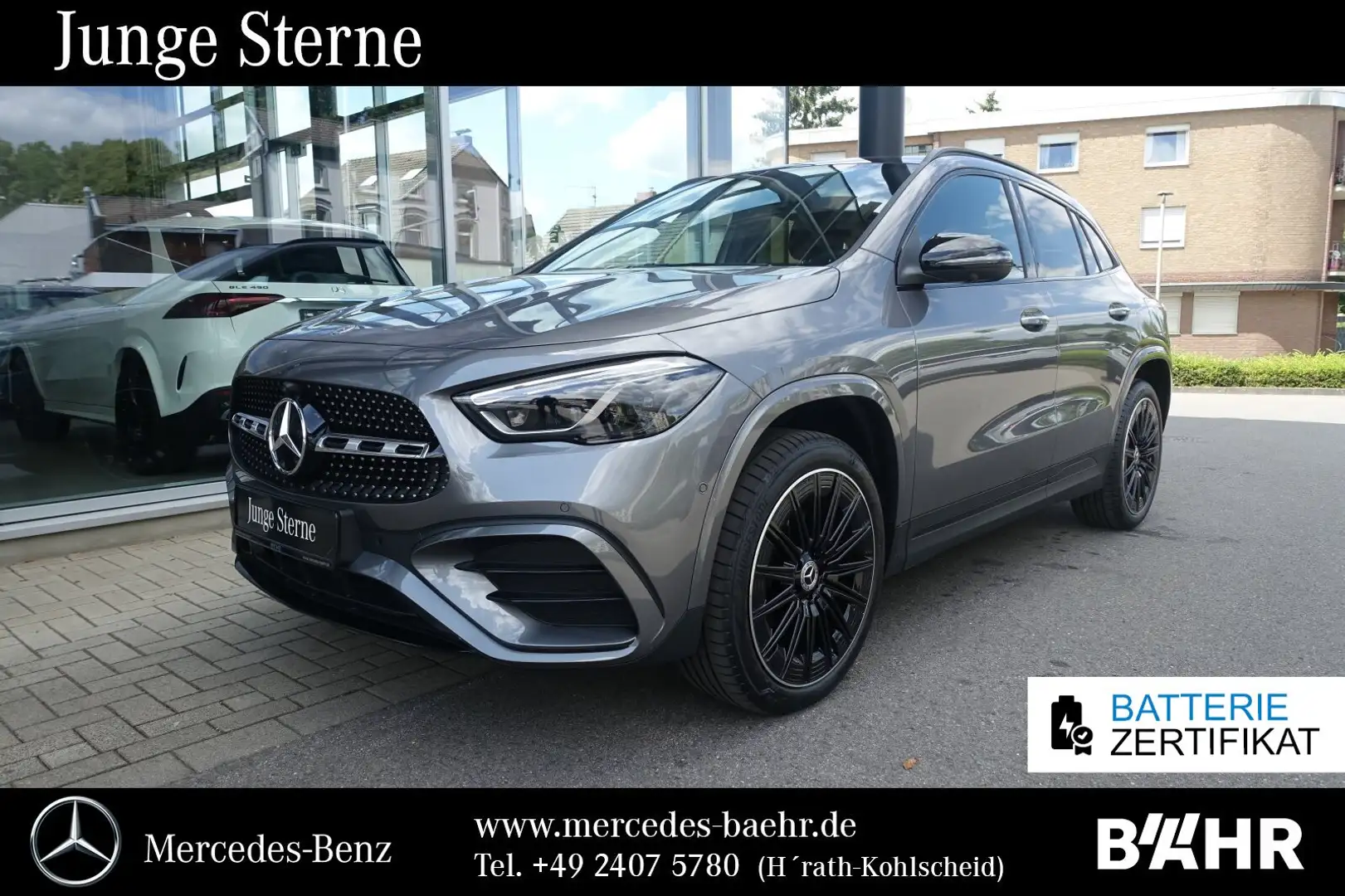 Mercedes-Benz GLA 250 GLA 250 e AMG+Night/Pano/Distronic/Burmester/20" Szary - 1