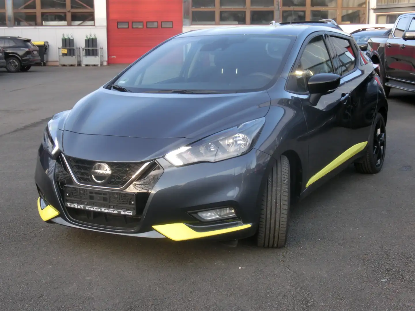 Nissan Micra Kiiro 1.0 IG-T Autom. /NAVI,KLIMA,Tel,SHZ,17" LMF Grau - 2