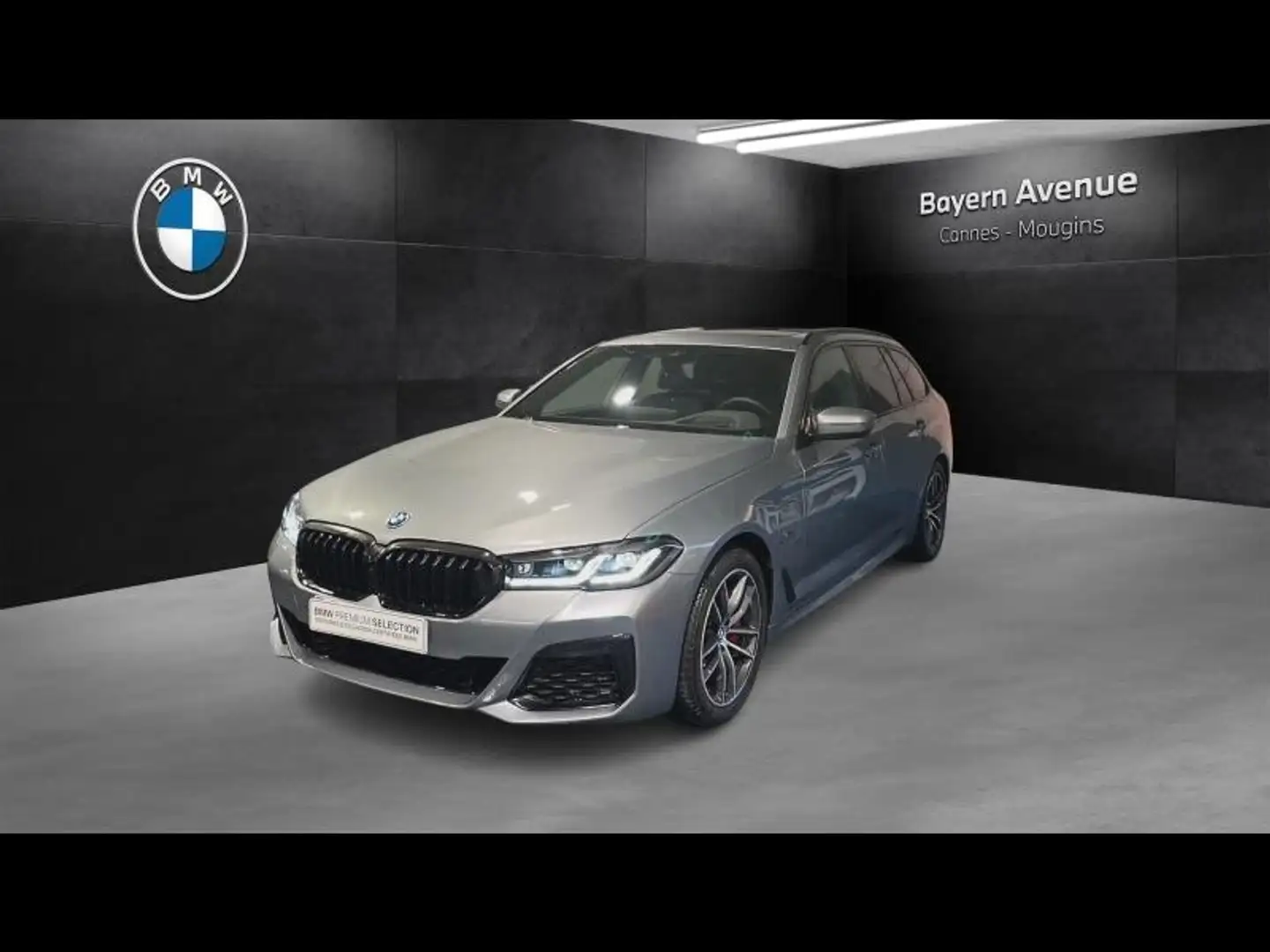 BMW 530 530eA 292ch M Sport Steptronic 10cv Gris - 1
