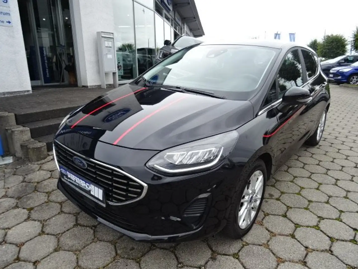 Ford Fiesta 1.0 Ecoboost Titanium +ACC Nero - 1