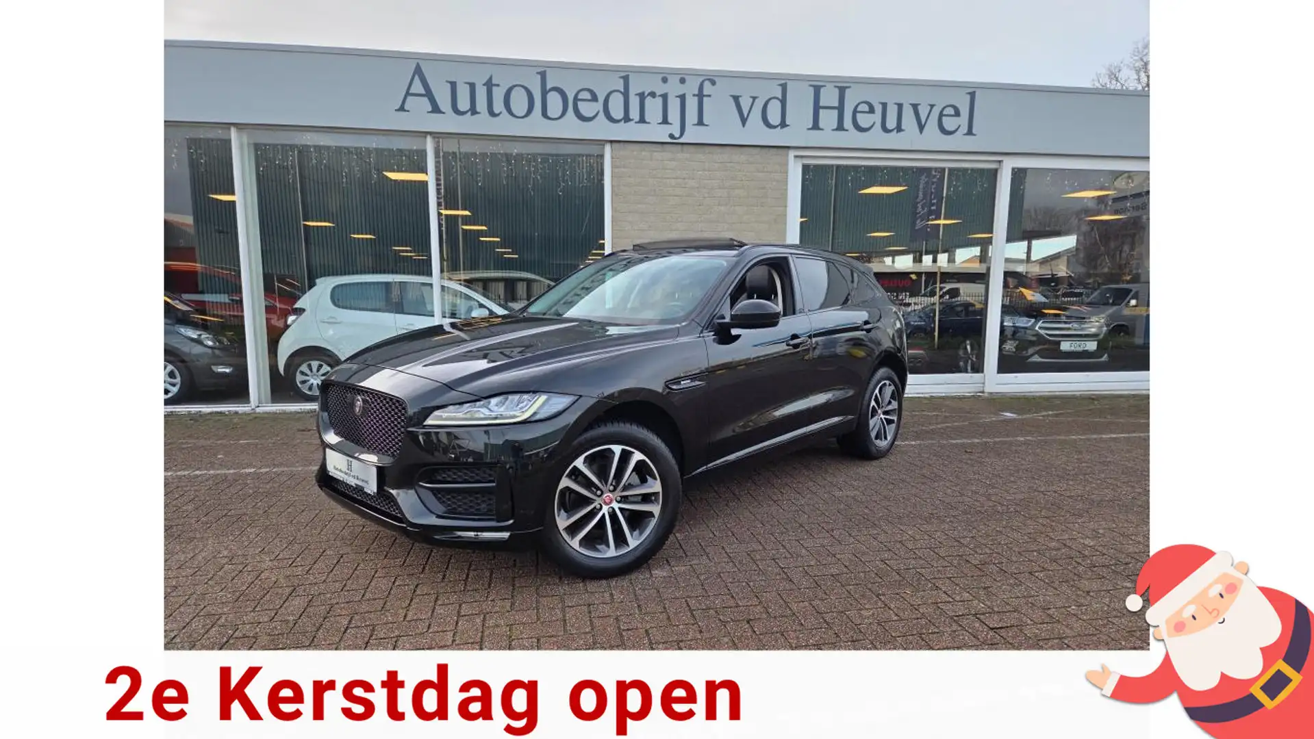 Jaguar F-Pace 2.0t AWD R-Sport *Panorama*Stoel/Stuur verw.*Adapt Noir - 1
