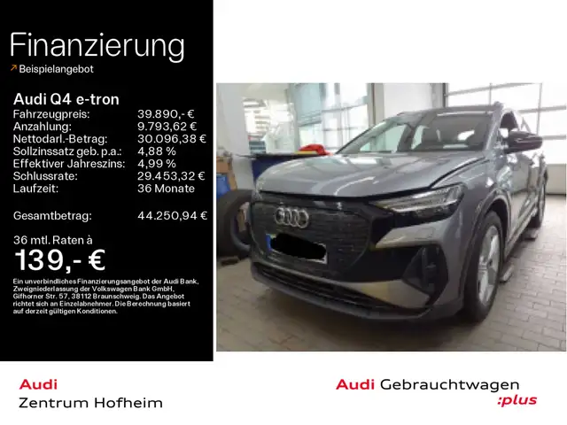 Audi Q4 e-tron 50 qu S line*Sonos*AR-HUD*Pano*Matrix*
