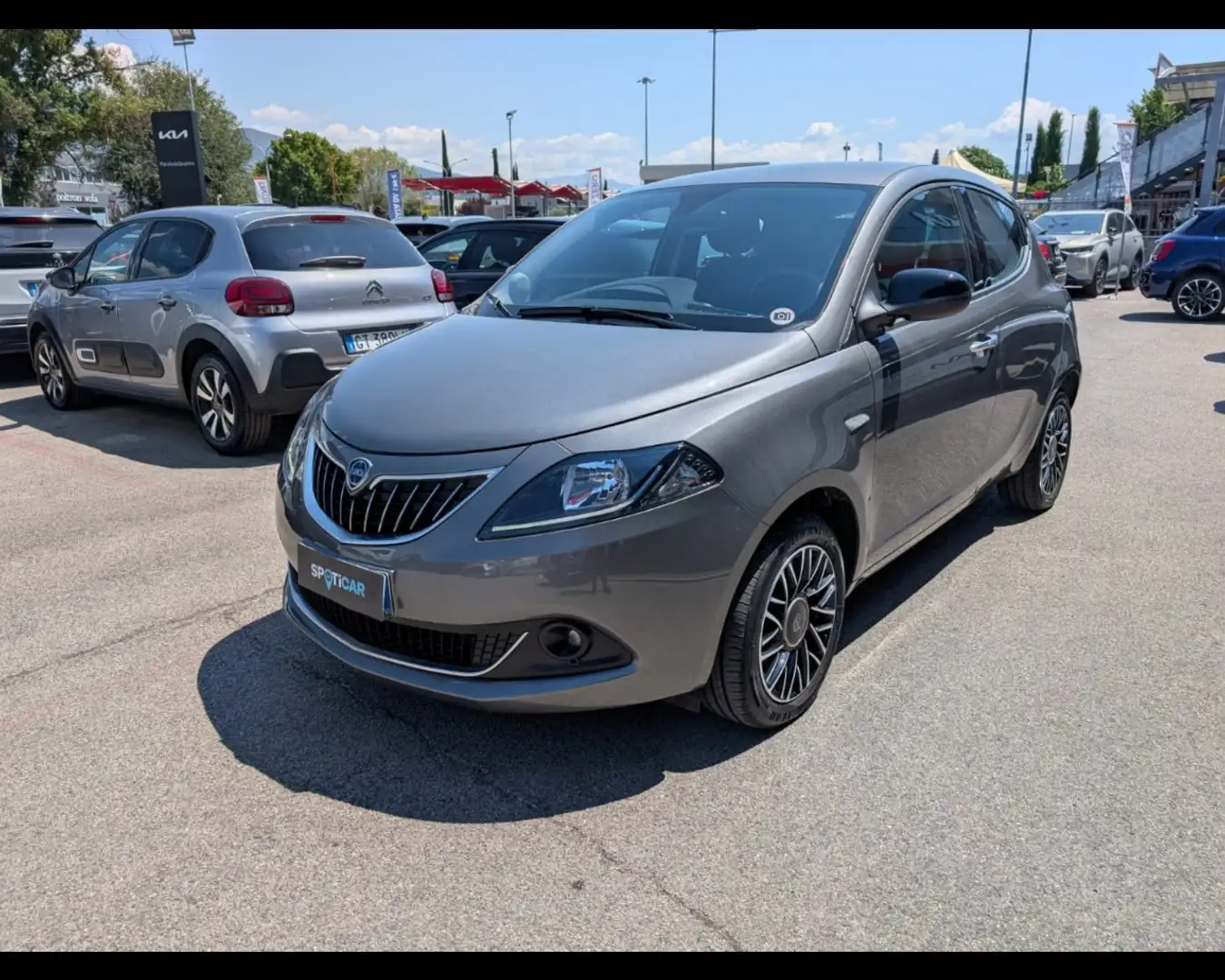 Lancia Ypsilon 1.0 FireFly Hybrid Platino Grigio - 1