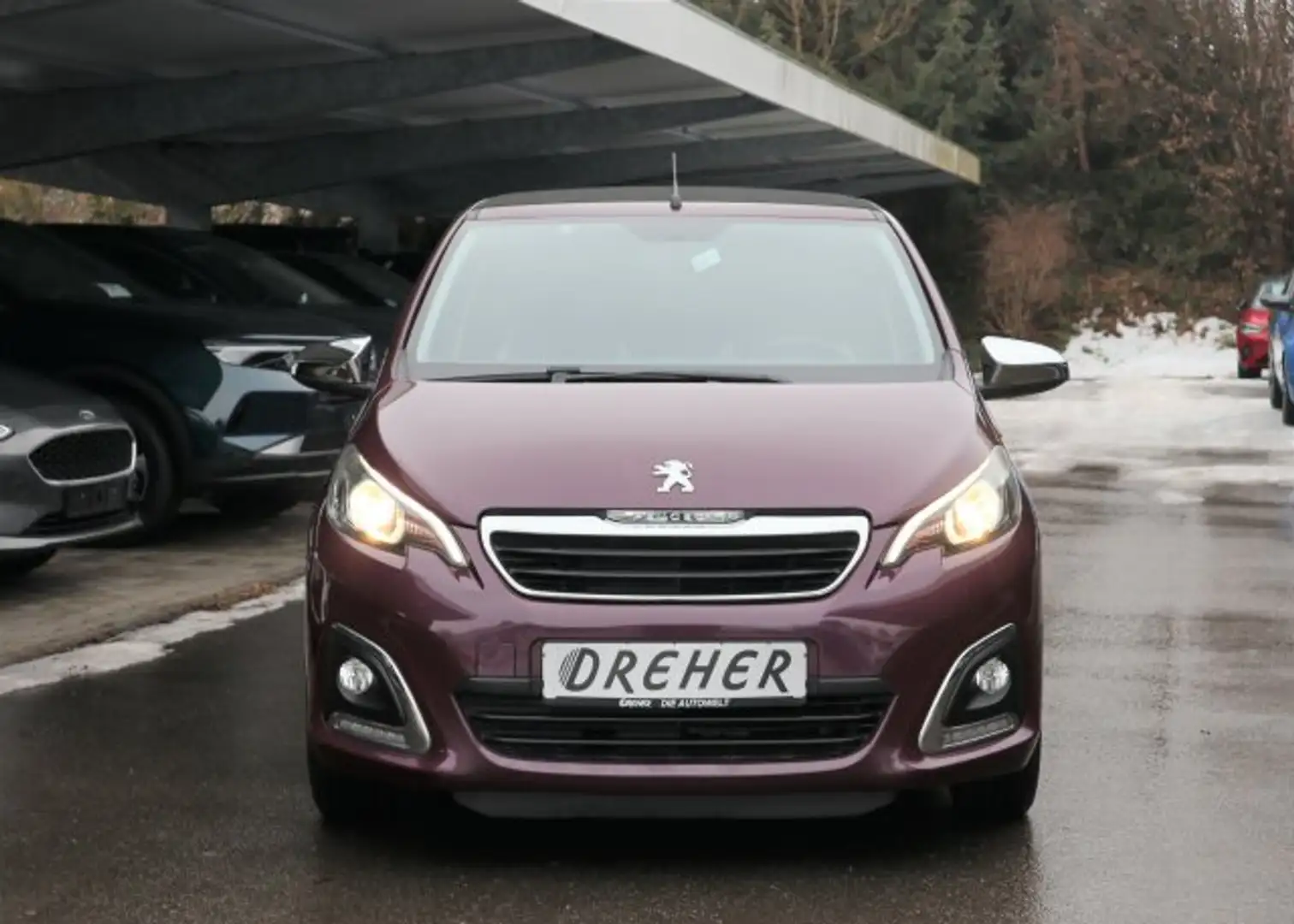 Peugeot 108 108 1.2 PureTech Allure Klima/Sitzhzg./LM BC/eFH. Rot - 2