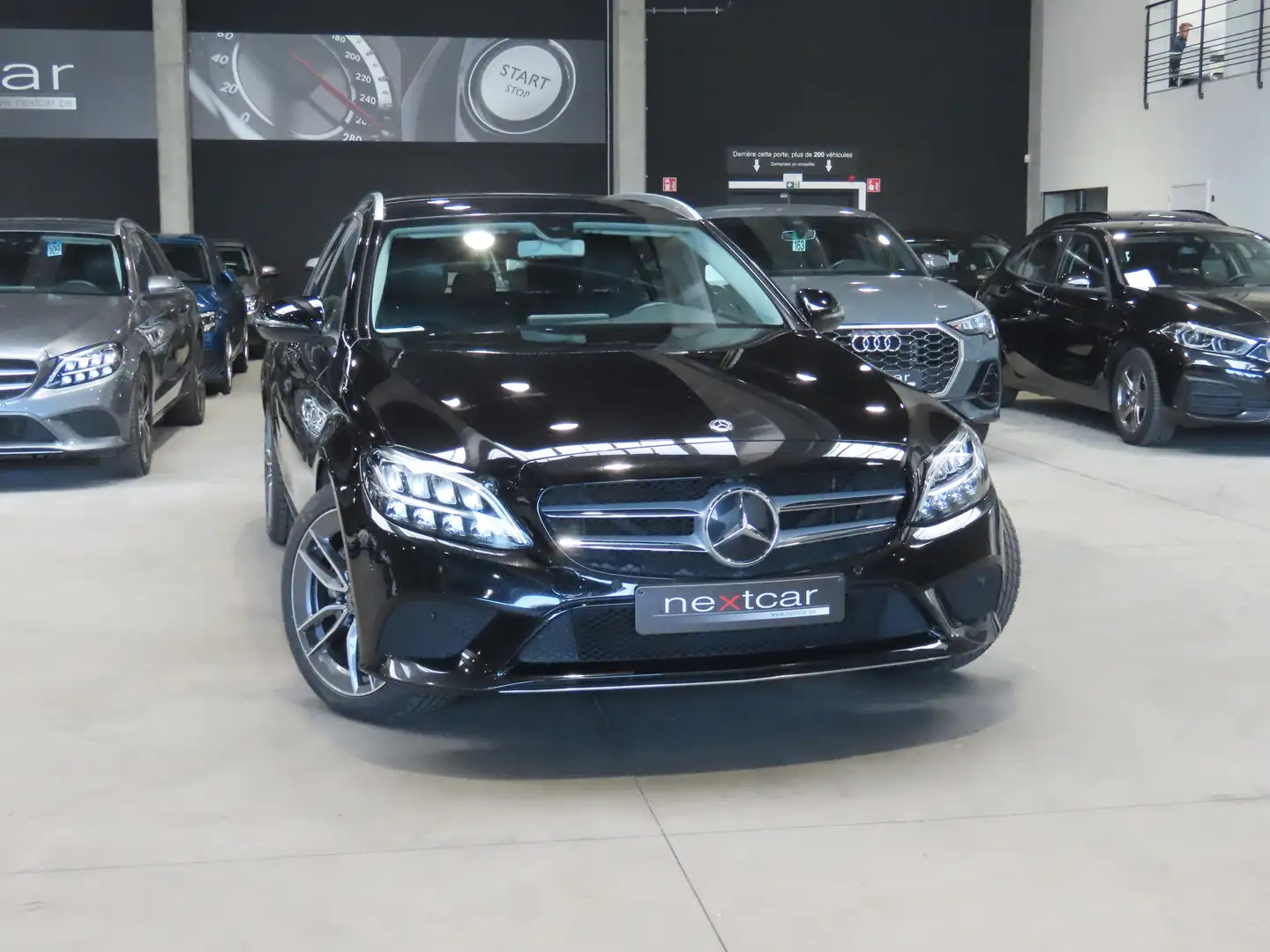 Mercedes-Benz C 200 d Break 9GTRONIC FULL LED-CUIR SPORT-PARKTRONIC Zwart - 2