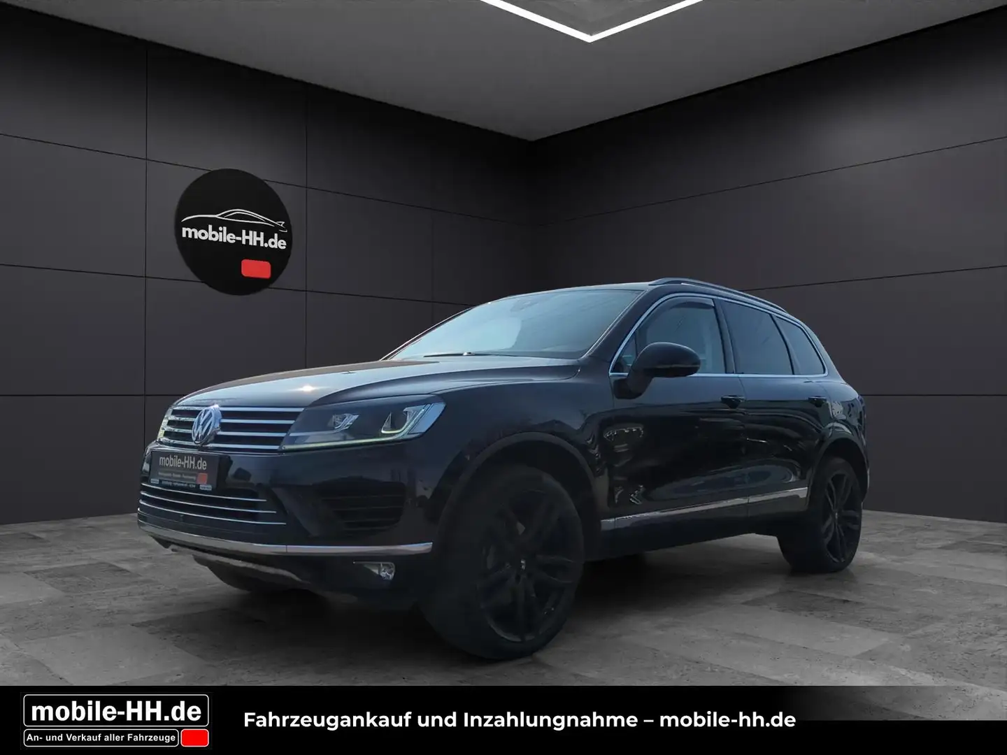 Volkswagen Touareg *MEMORY*360°KAMERA*PANO*AHK*ACC*VOLL* Schwarz - 1