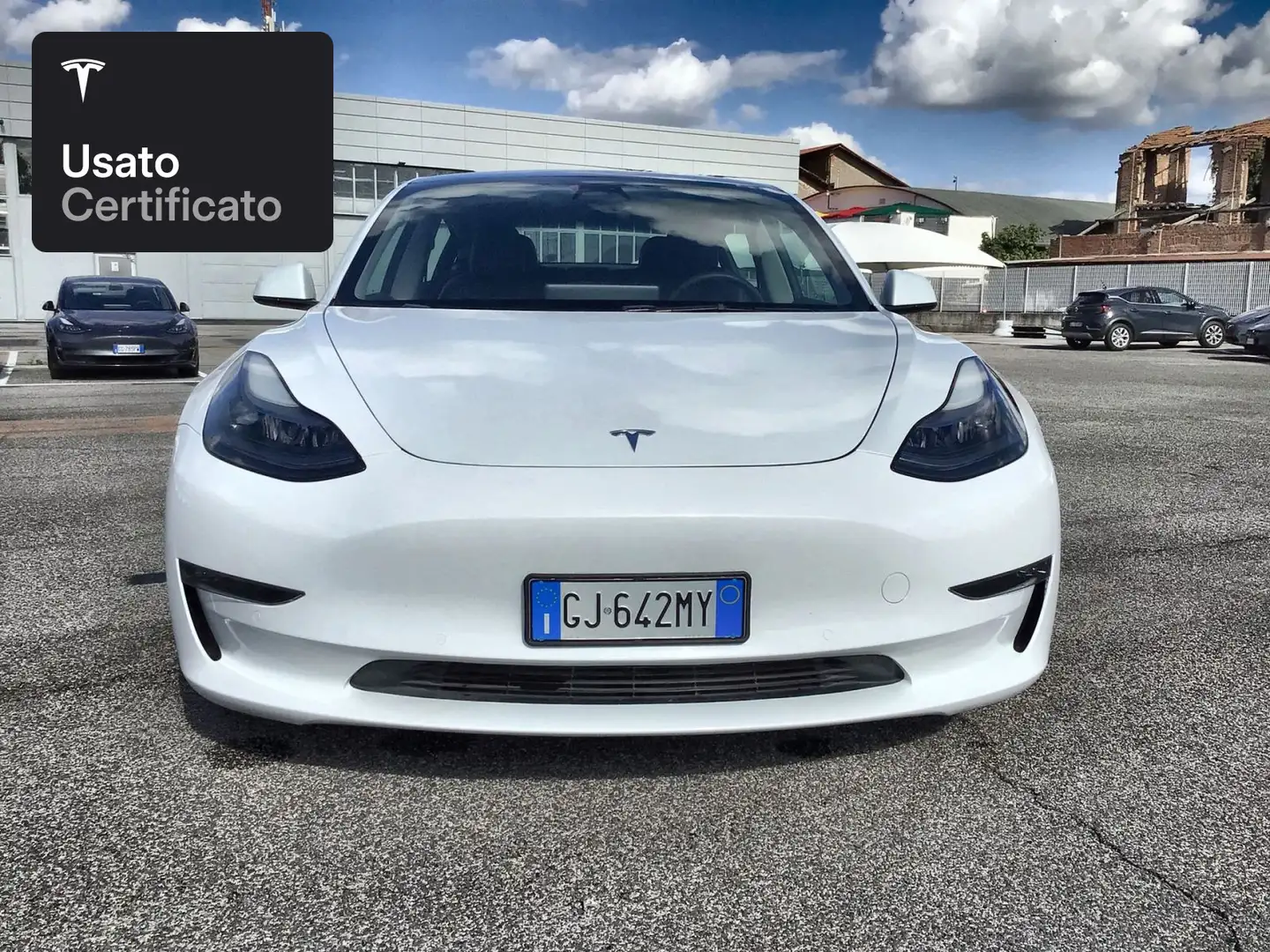 Tesla Model 3 Performance Blanc - 2