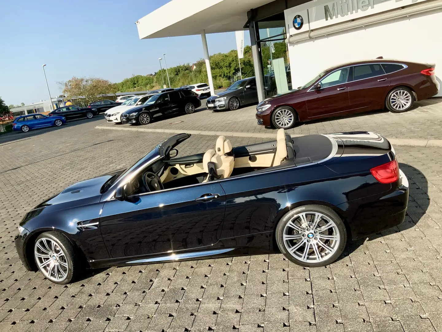 BMW M3 Cabrio / Schalter / Sammler / Originalzustand 1A + Zwart - 2