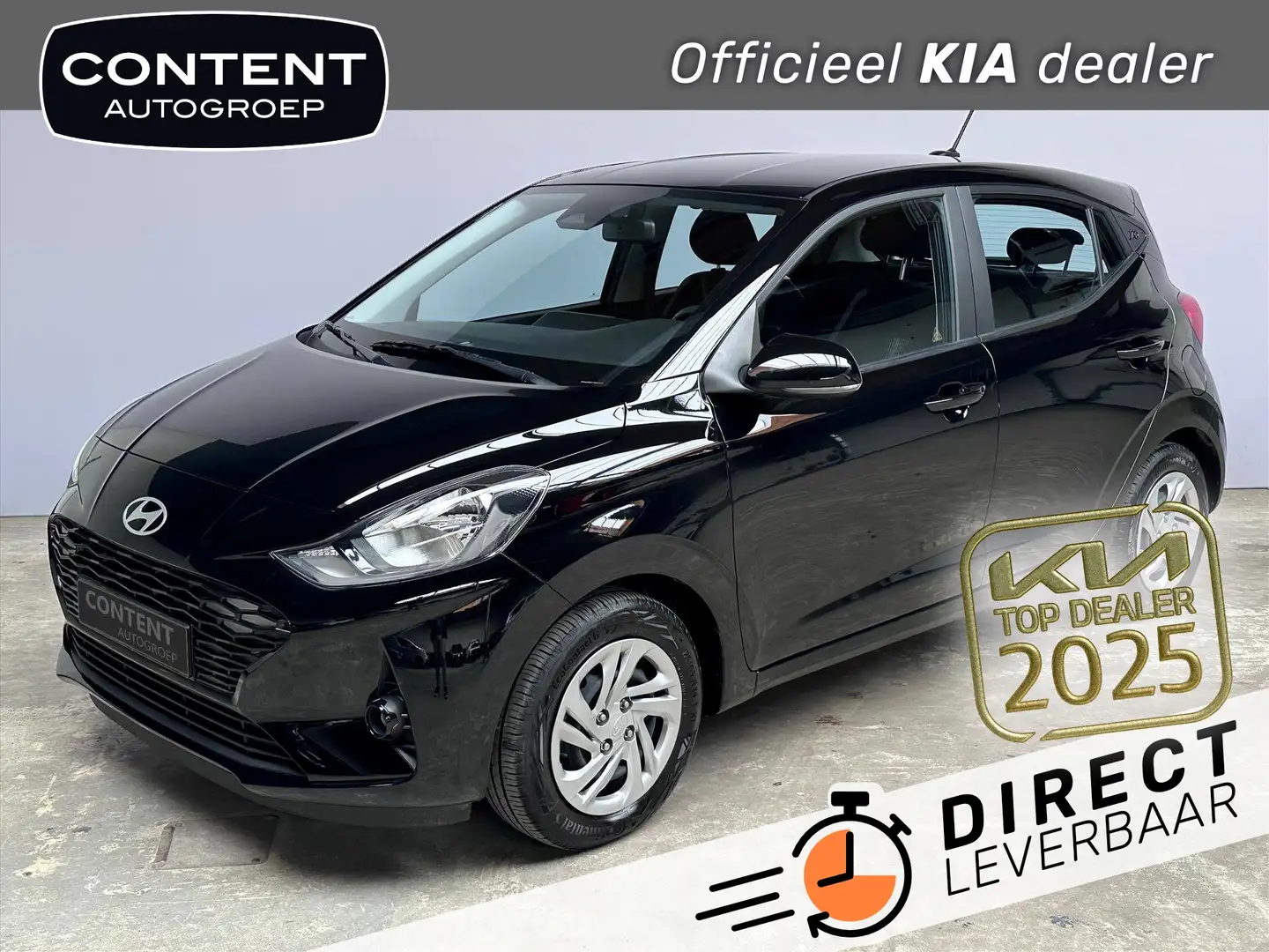 Hyundai i10 1.0i 67pk Comfort | cruise | Airco I Apple Carplay Noir - 1