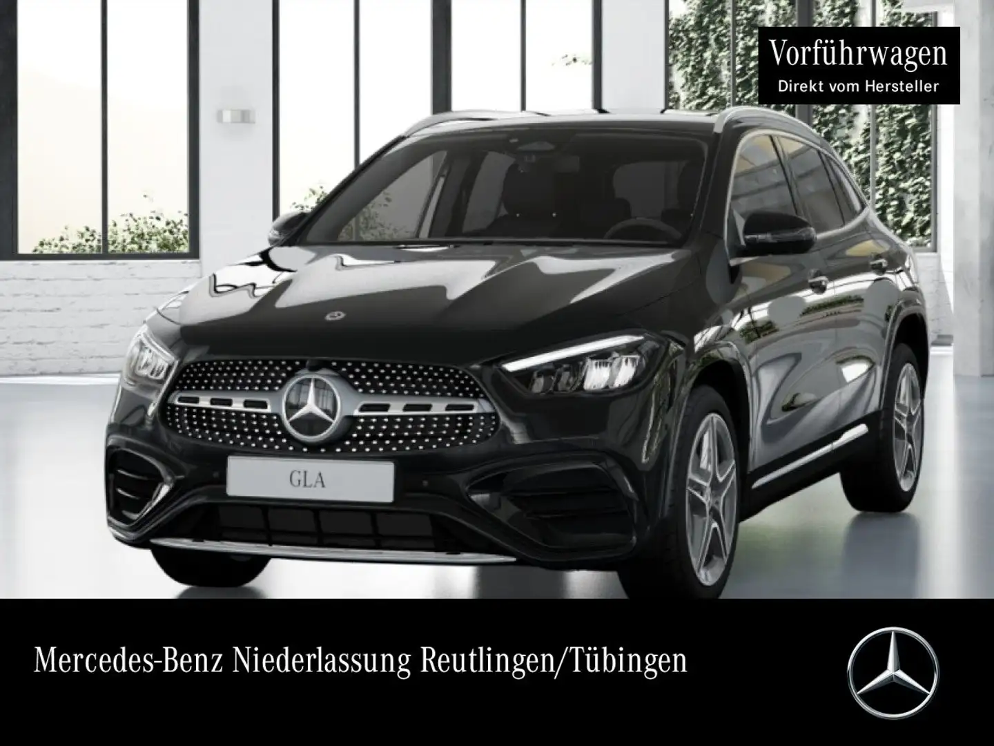 Mercedes-Benz GLA 200 AMG+360°+AHK+LED+TOTW+KEYLESS+7G Negro - 1