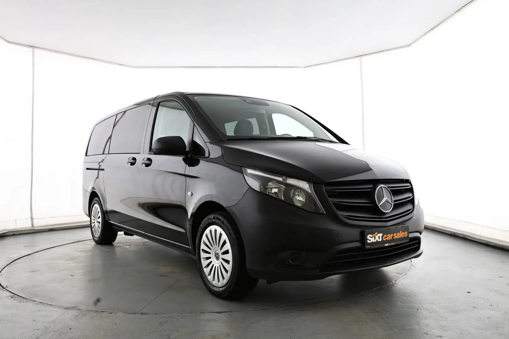 Mercedes-Benz Vito Tourer PRO 116 CDI lang Nav|ACC|Kam|Totwink Negro - 1