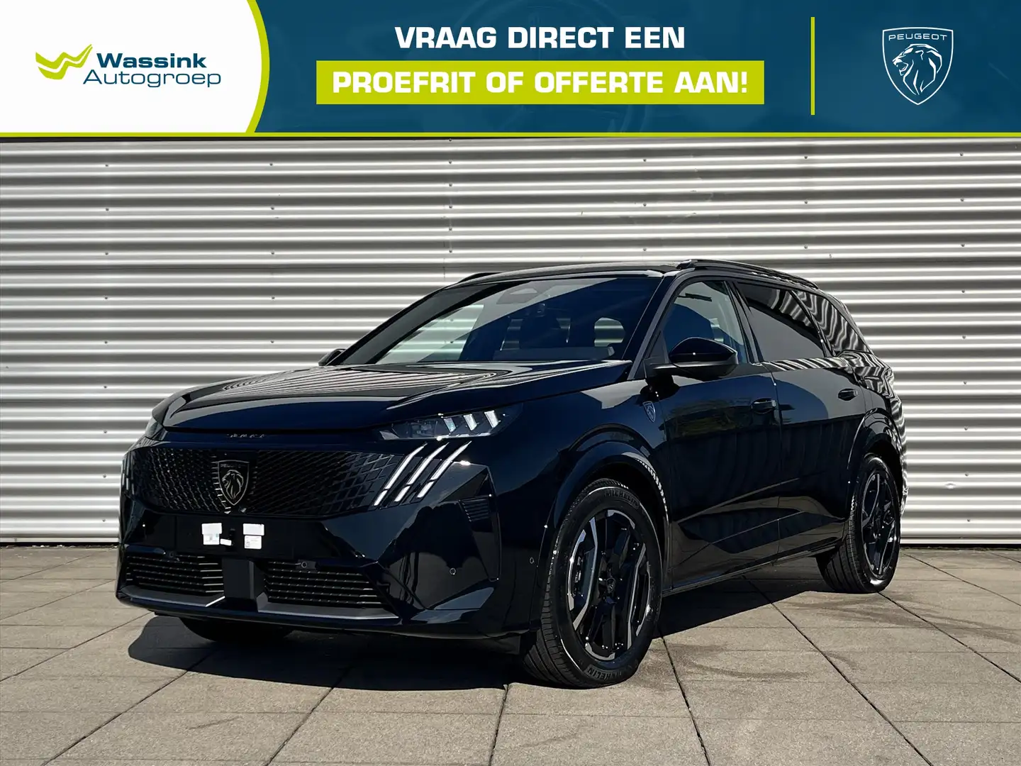 Peugeot 5008 EV 73 kWh 210pk GT Avantage Alcantara | Navigatie Schwarz - 1