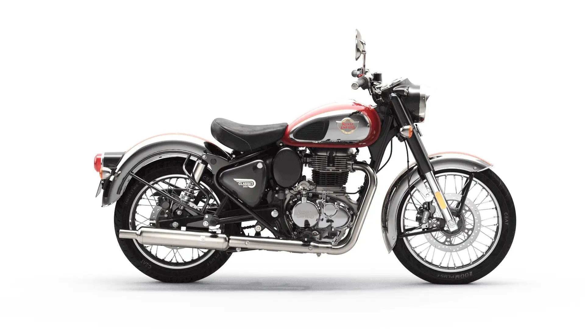 Royal Enfield Classic 350 Rood - 1