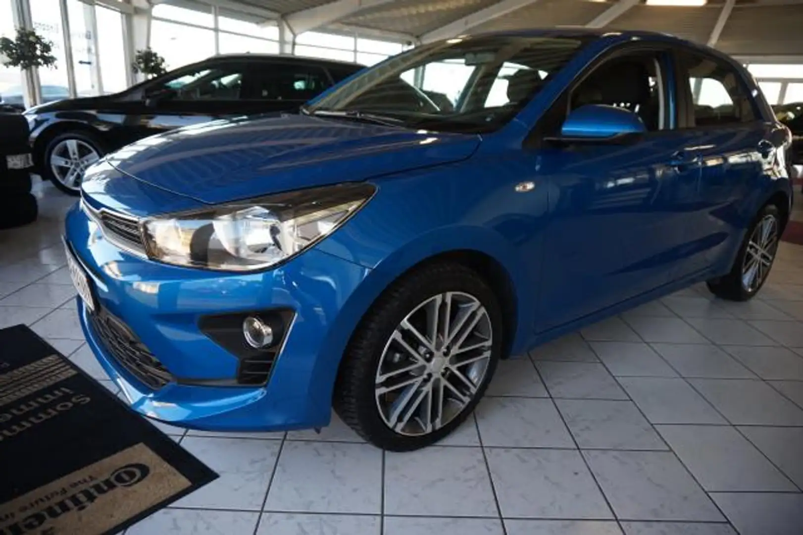 Kia Rio RIO 1,2 EDITION 7 EMOTION-PAKET PDC SHZ LM TEMPO Azul - 2