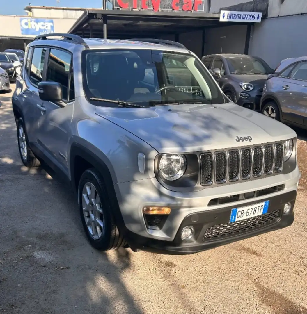 Jeep Renegade 1.6 Mjt DDCT 120 CV Limited - 24.000 KM!!! Argento - 1
