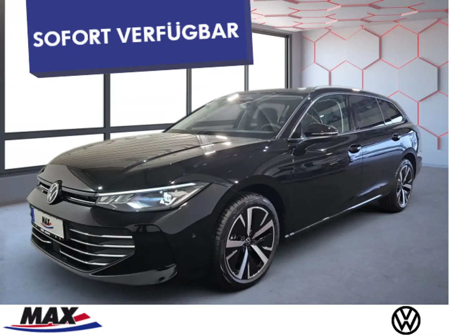 Volkswagen Passat Variant 1.5 eTSI DSG BUSINESS LED+KAMERA+ Schwarz - 1
