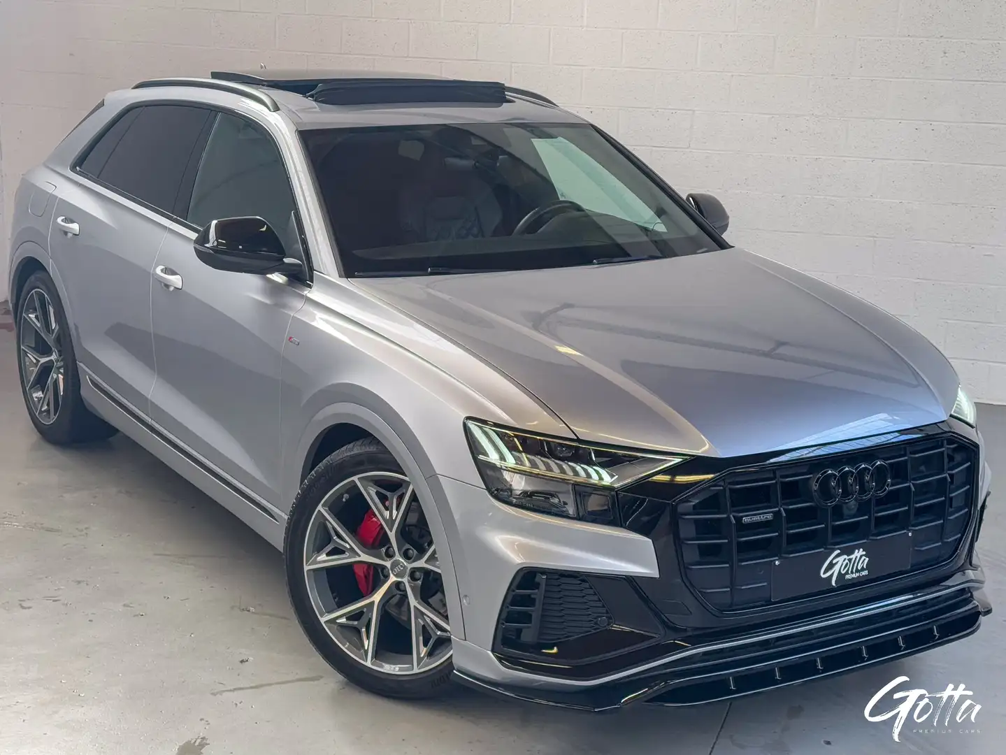 Audi Q8 50 TDi Quattro Tiptronic 286CH***3X S-LINE/ABT KIT Zilver - 2