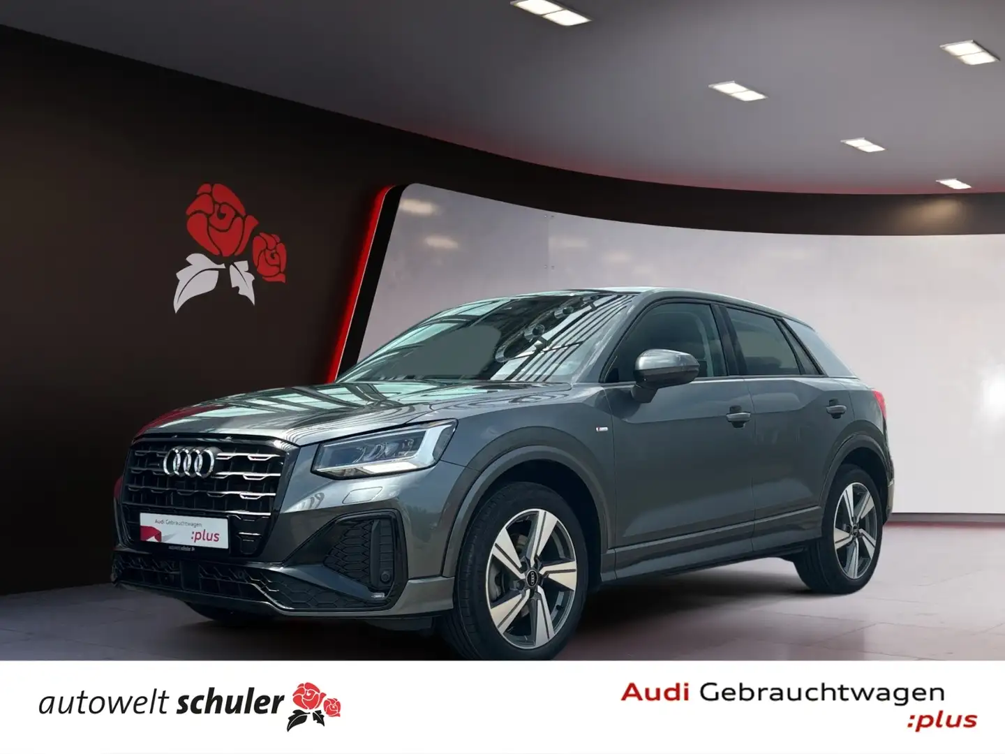 Audi Q2 40 2.0 TFSI quattro S-tronic S-line RFK Navi ASI Grau - 1