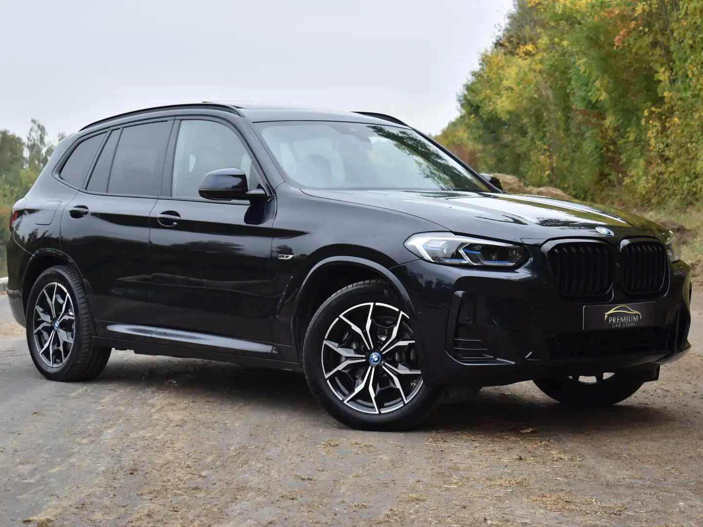 BMW X3 30eXDRIVE M-SPORT CARBONSCHWARZ|PANO|LASER|360° Noir - 1