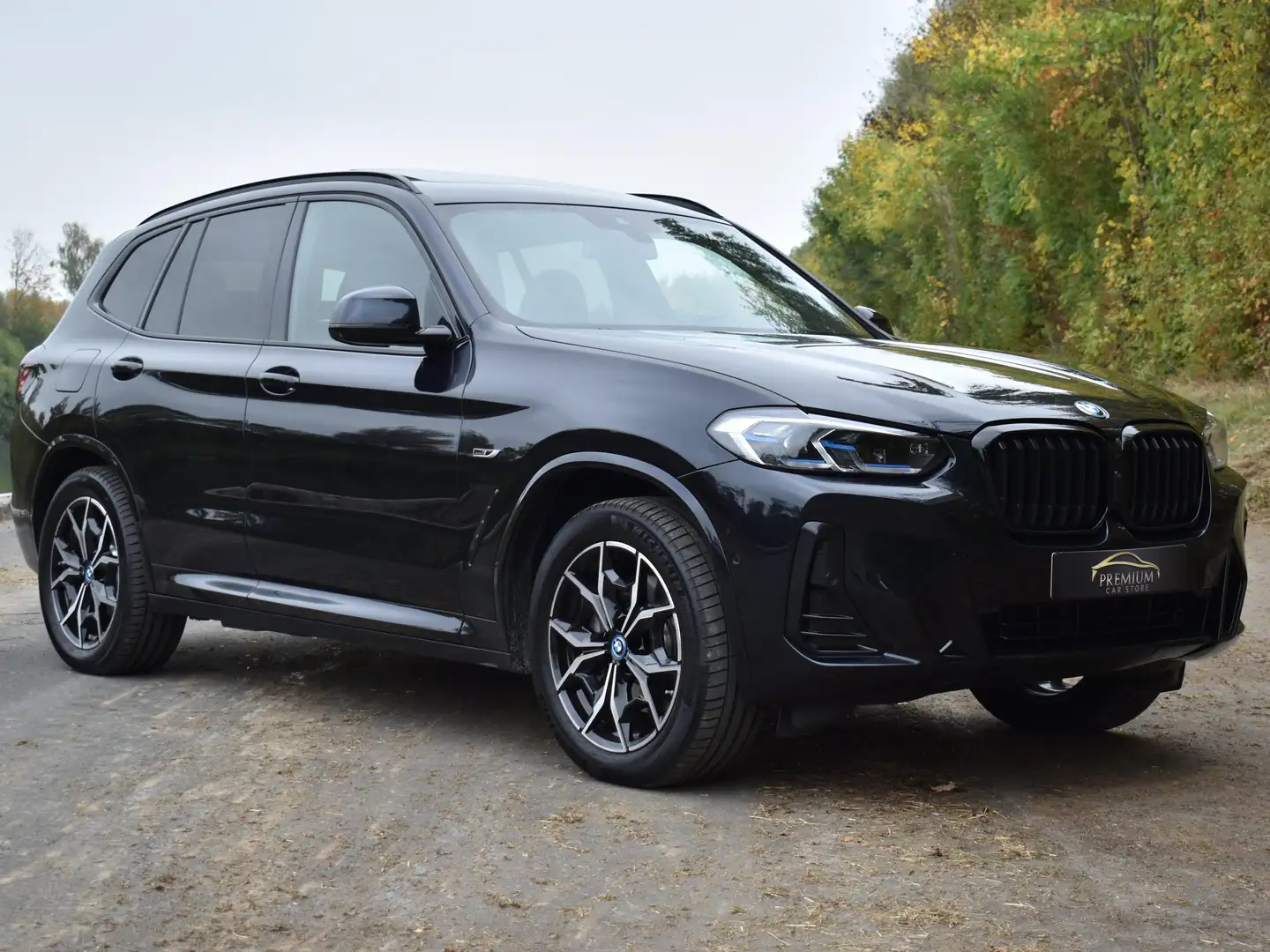 BMW X3 30eXDRIVE M-SPORT CARBONSCHWARZ|PANO|LASER|360° Noir - 2