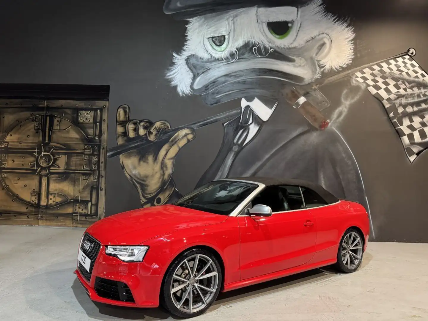 Audi RS5 4.2 FSI S TRONIC QUATTRO Cabriolet Rouge - 2