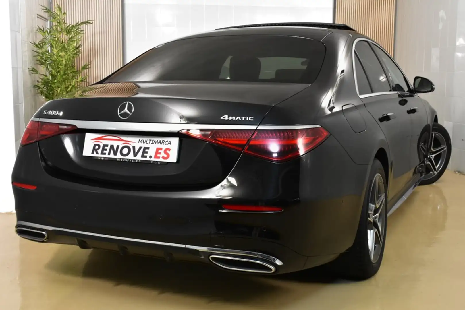 Mercedes-Benz S 400 d 4MATIC Negro - 2