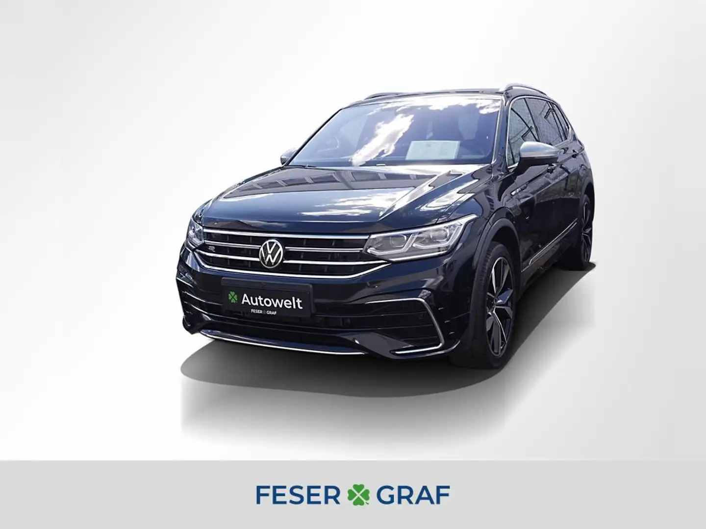 Volkswagen Tiguan Allspace R-Line 4M 2.0 TSI DSG Navi Pano Schwarz - 1