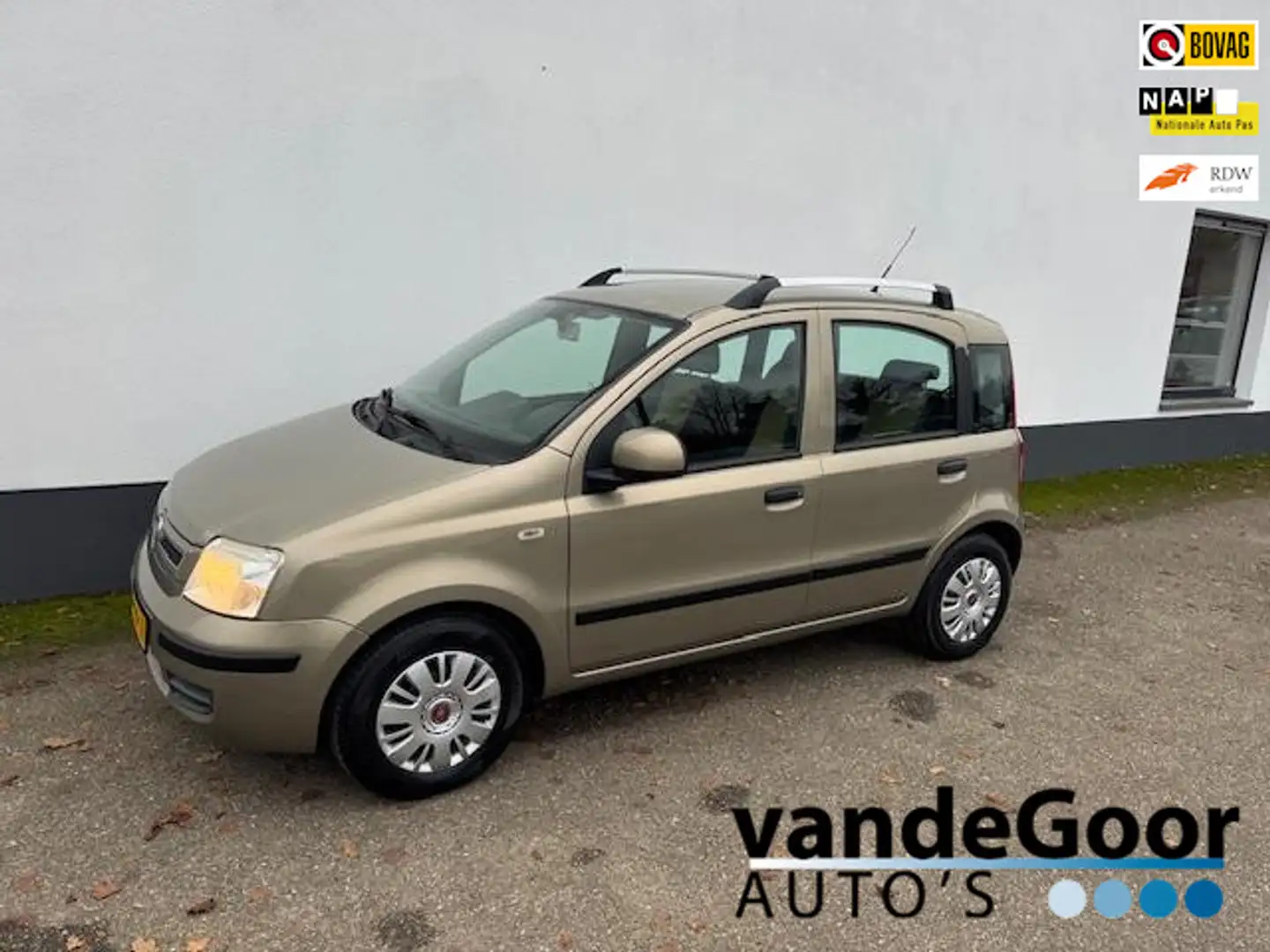 Fiat Panda 1.2 Edizione Cool, '11, airco, nieuwe apk, nette, Beige - 1