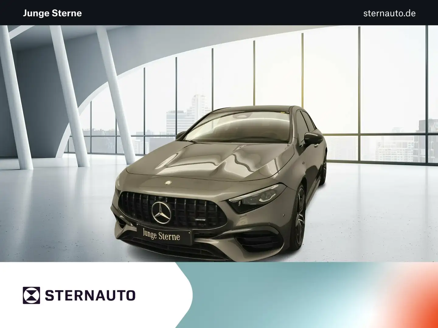 Mercedes-Benz A 45 AMG A 45 S 4M Premium Plus 2x AMG Night Pano Ambiente Gris - 1