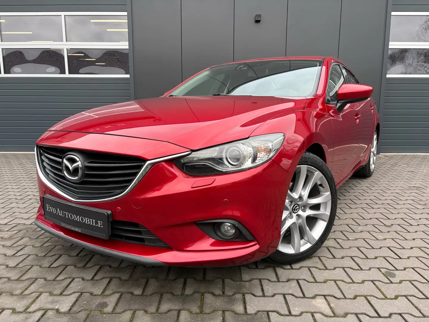Mazda 6 Sports-Line Navi Kamera Bi-Xonen PDC AHK RVM Rouge - 1