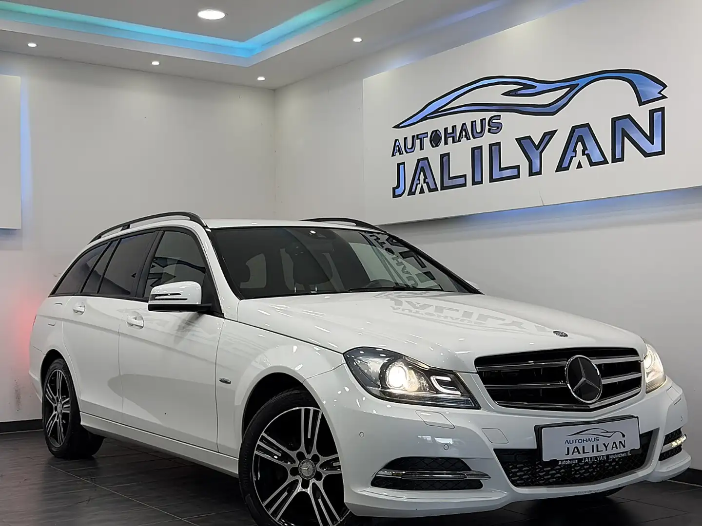 Mercedes-Benz C 200 T CDI A-Edition C BlueEfficiency Aut. TEMPOMAT Weiß - 1