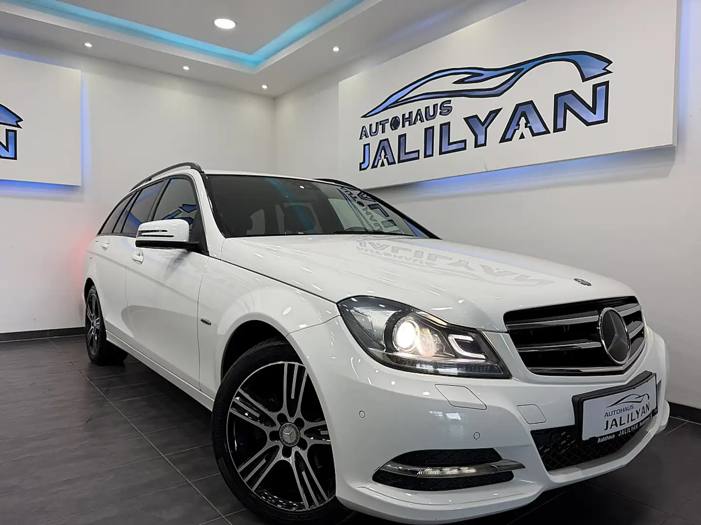 Mercedes-Benz C 200 T CDI A-Edition C BlueEfficiency Aut. TEMPOMAT Weiß - 2