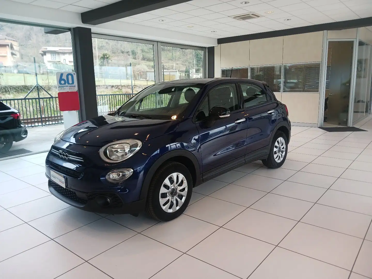 Fiat 500X 1.3 MultiJet 95 CV Bleu - 1